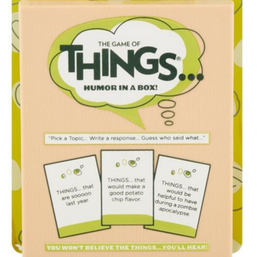 🍒4 for $20🍒 The Game Of Things - Expansion Deck 1 - 107 Cards